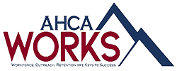 AHCA WORKS logo
